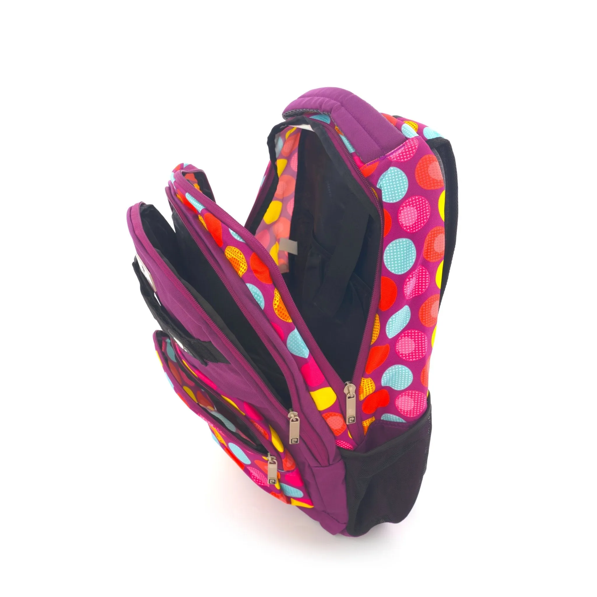 Backpack, Purple Dots