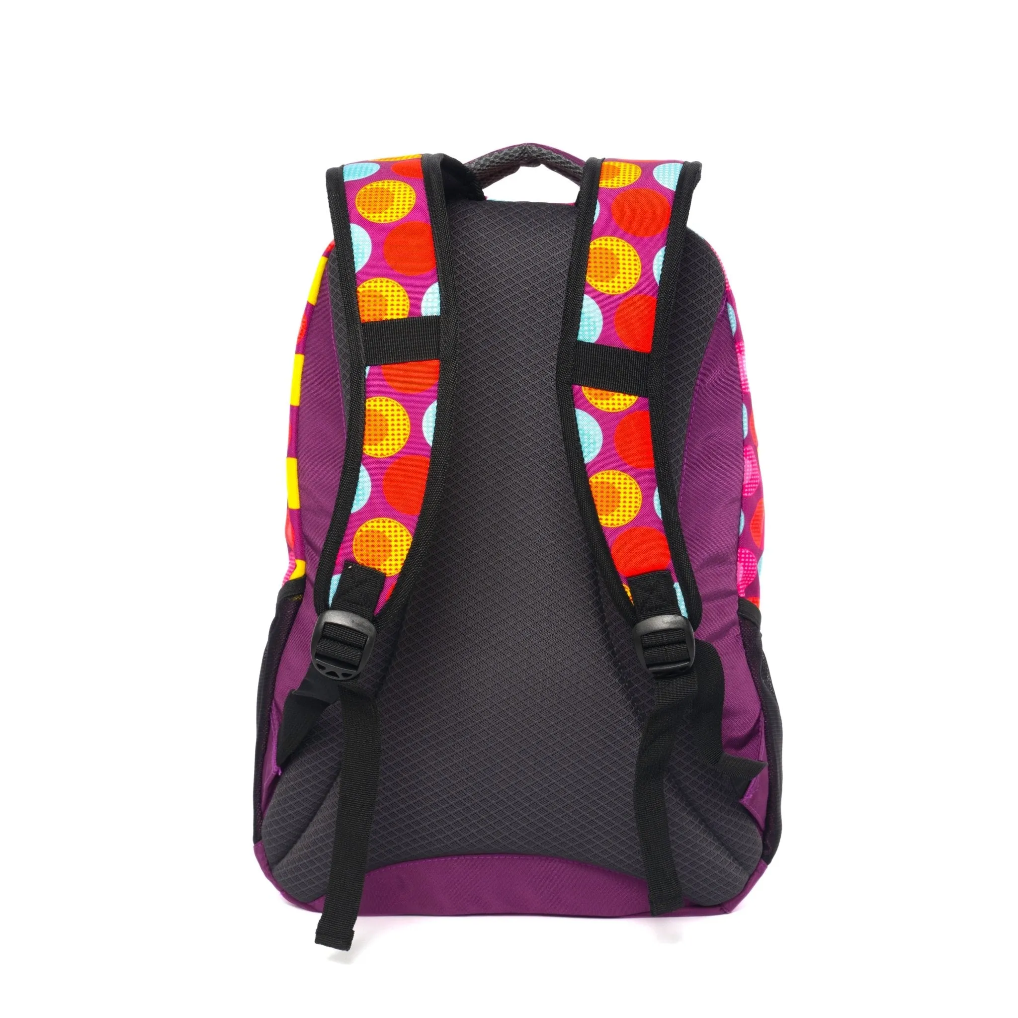 Backpack, Purple Dots