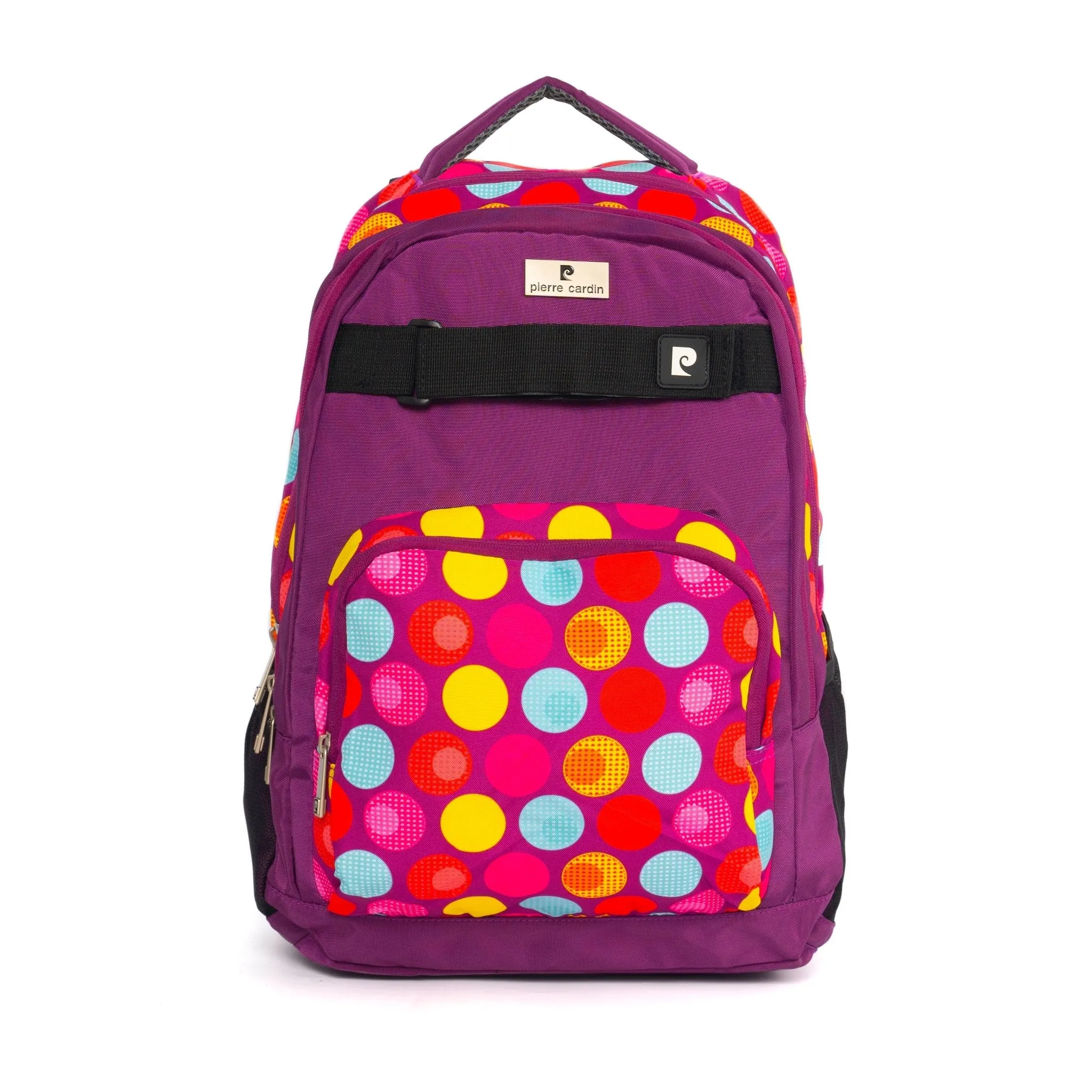 Backpack, Purple Dots