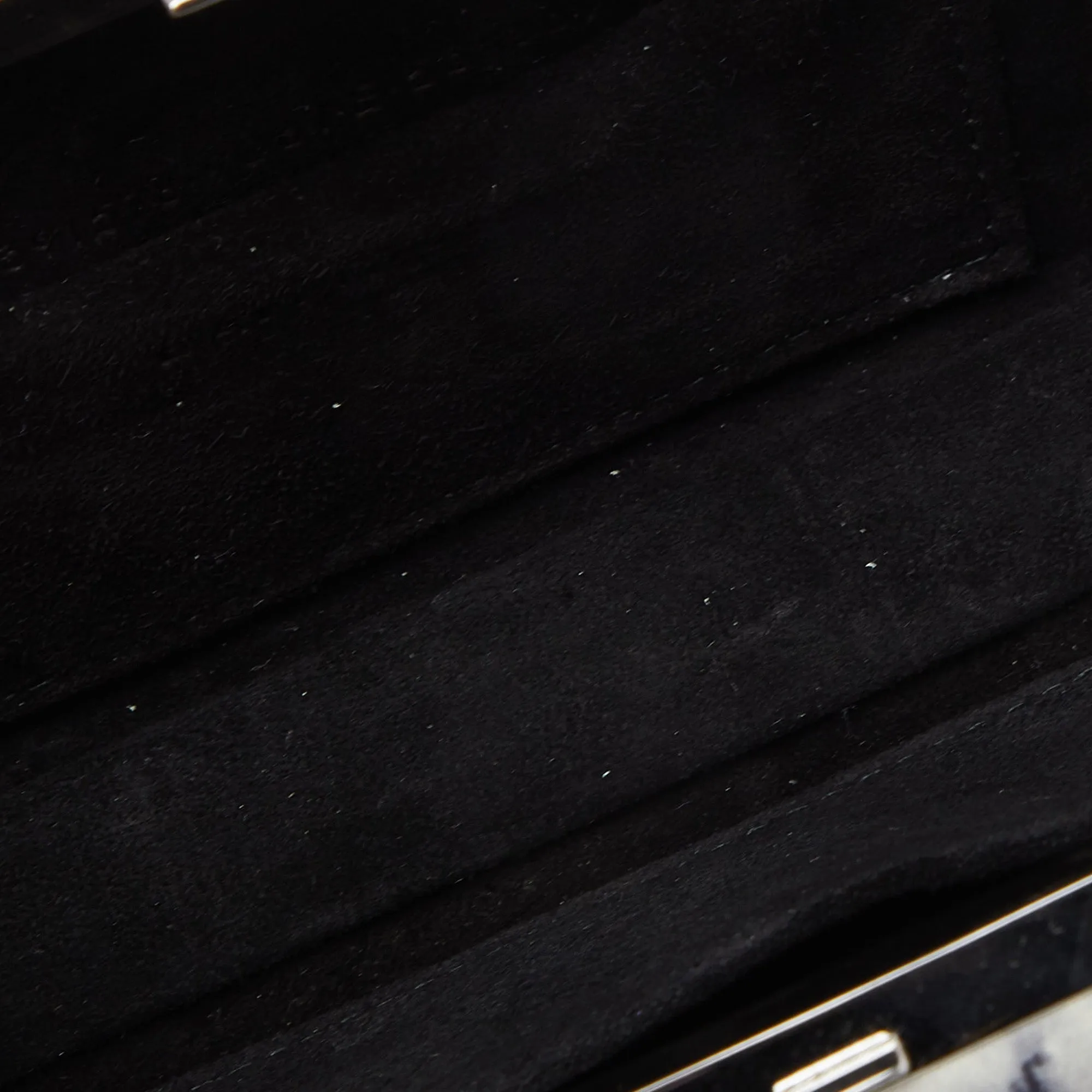 BALENCIAGA Off White/Black Marble Leather Le Dix Minaudiere Box Clutch