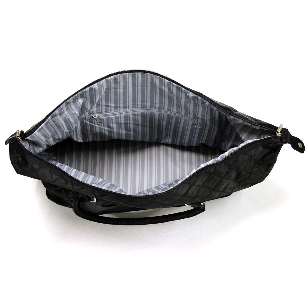 Bellino Savvy Weekend 19.5"L Duffle Bag, Black