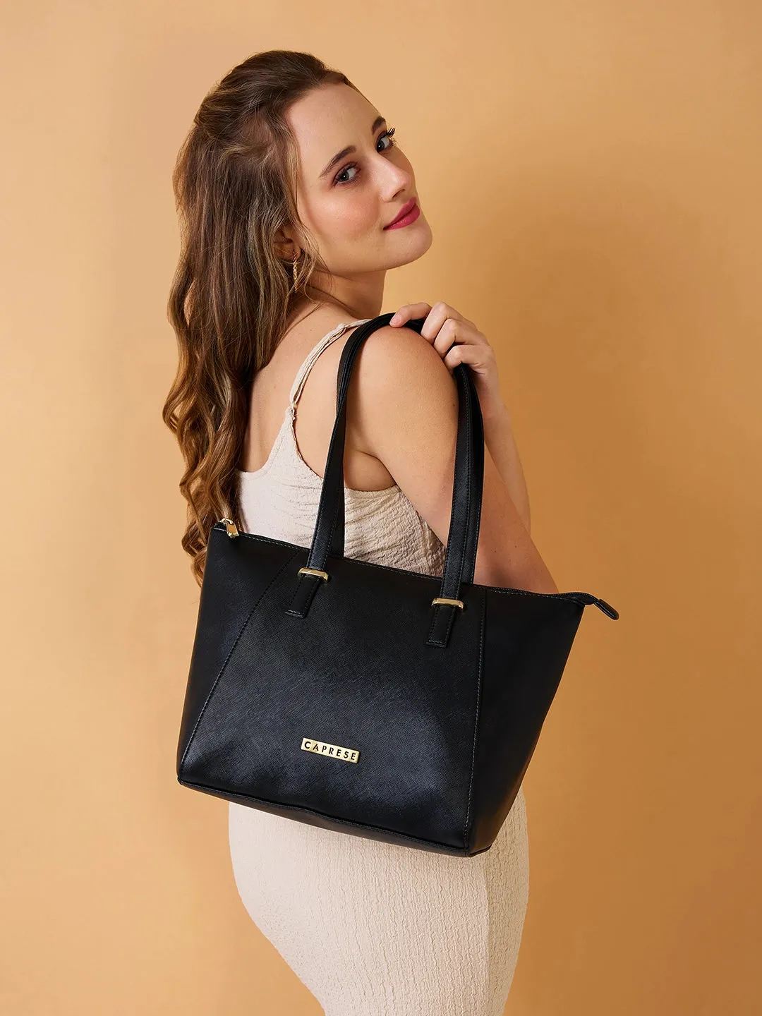 Caprese Afra Tote Medium Black