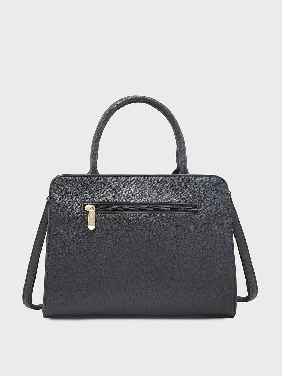 Caprese Daphne Satchel Medium Black
