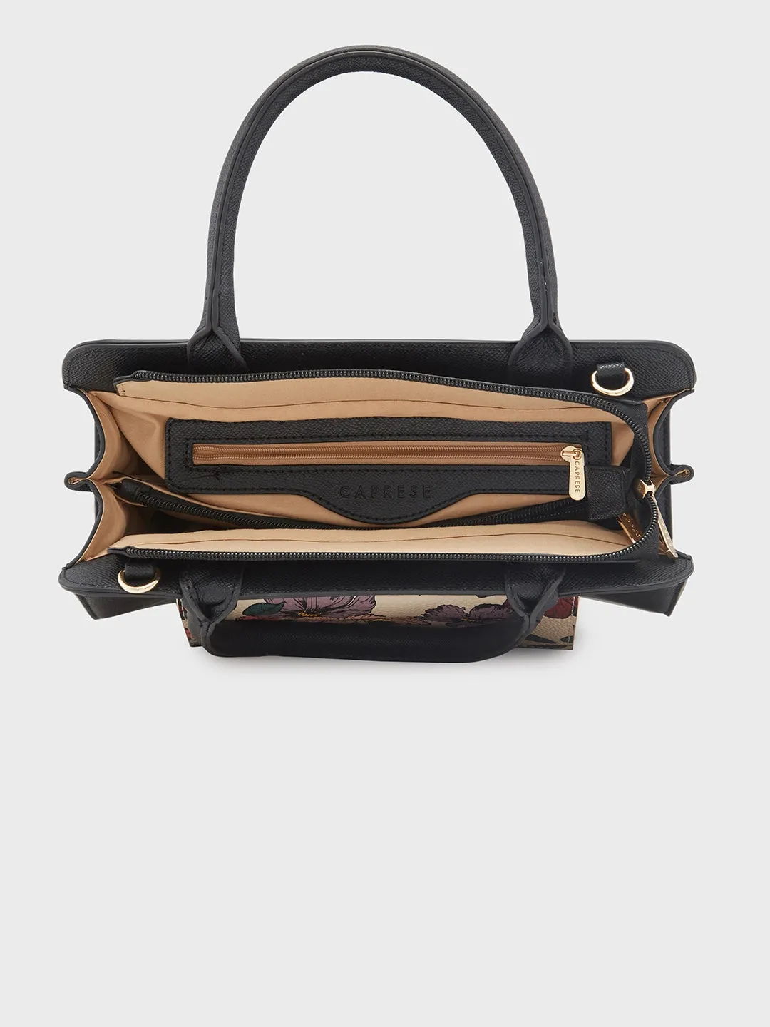 Caprese Daphne Satchel Medium Black