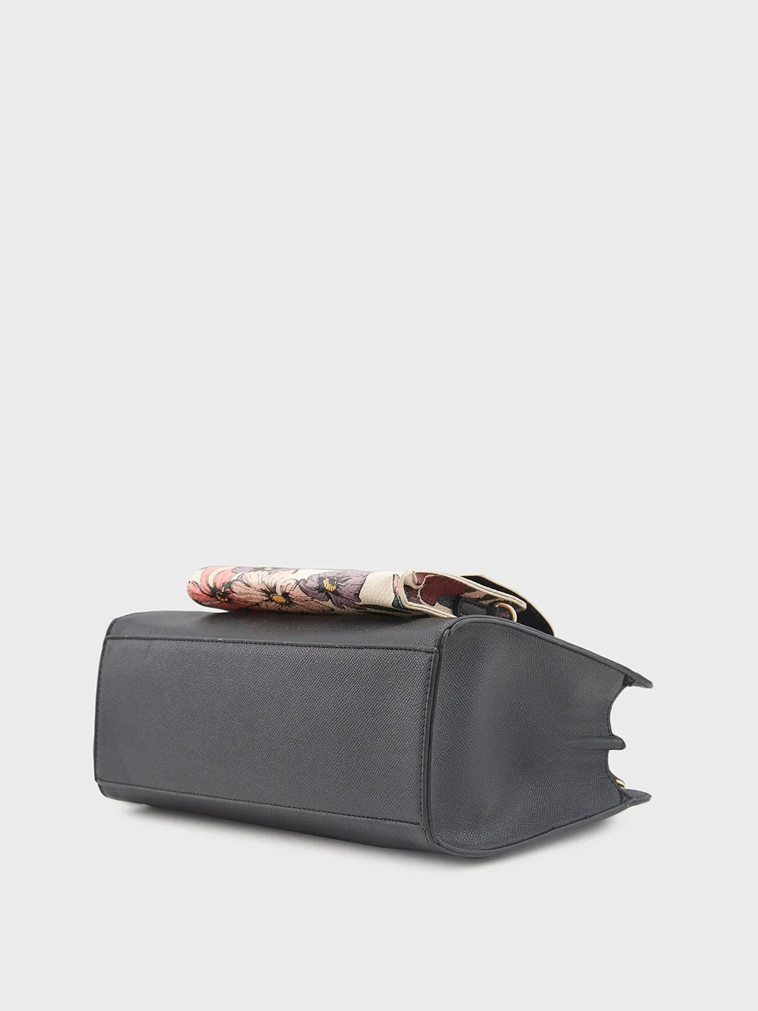Caprese Daphne Satchel Medium Black