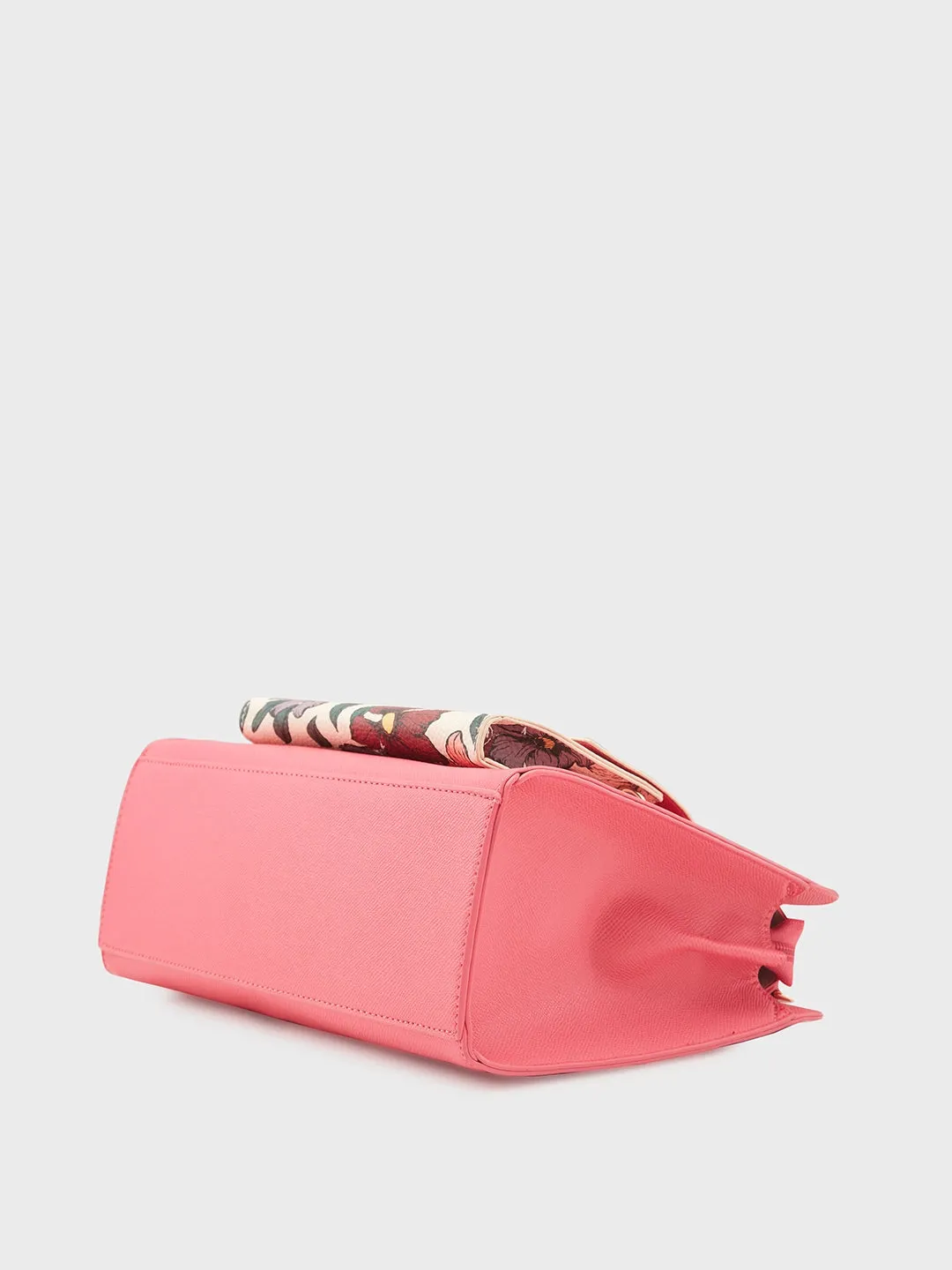 Caprese Daphne Satchel Medium Fuchsia