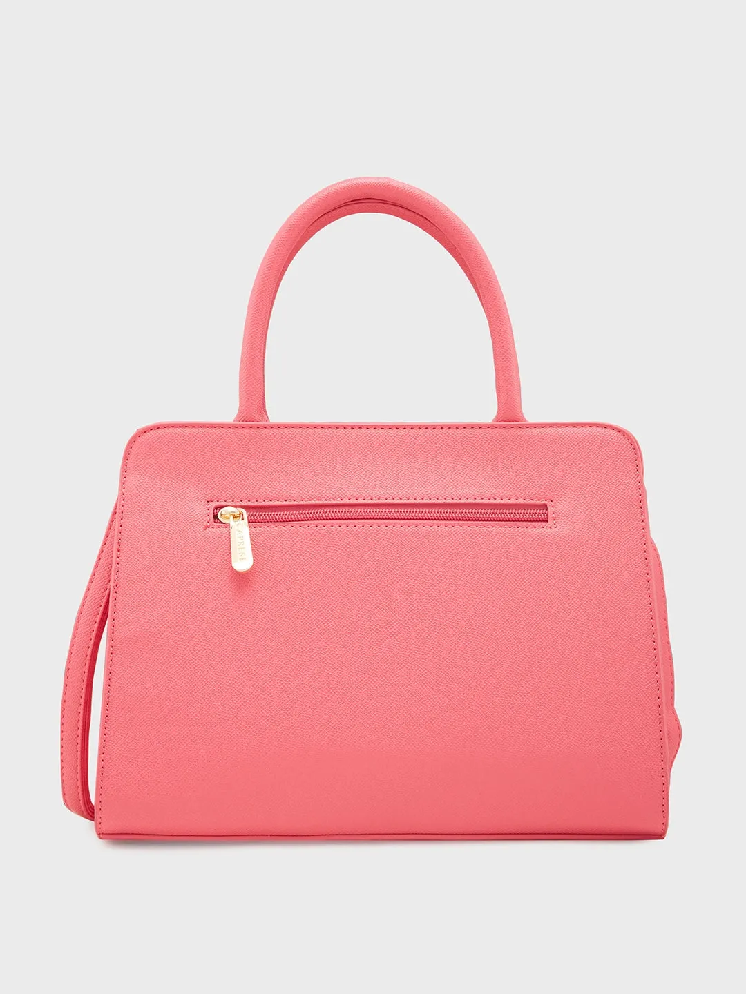 Caprese Daphne Satchel Medium Fuchsia