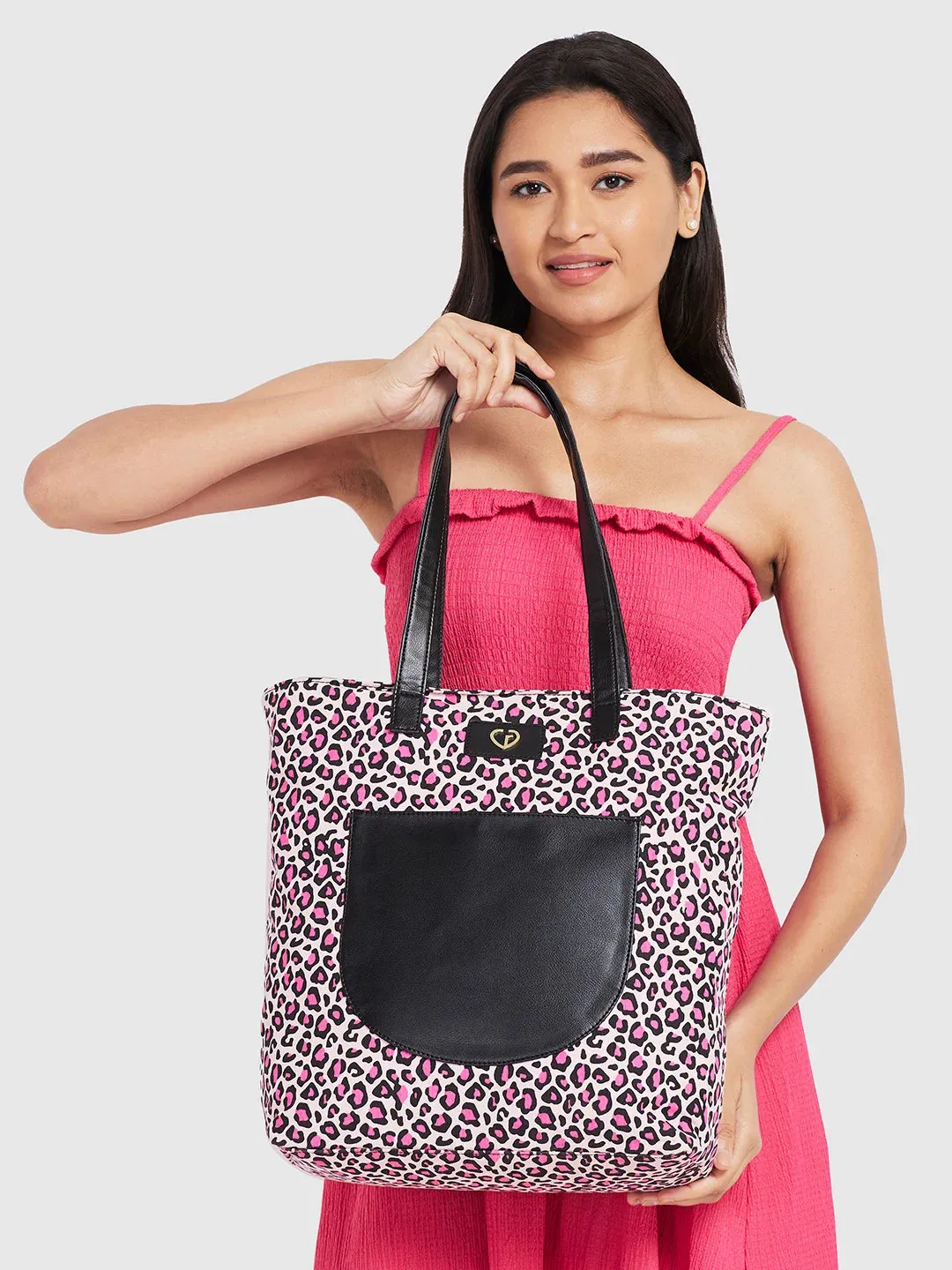Caprese Karel Tote Large Fuchsia