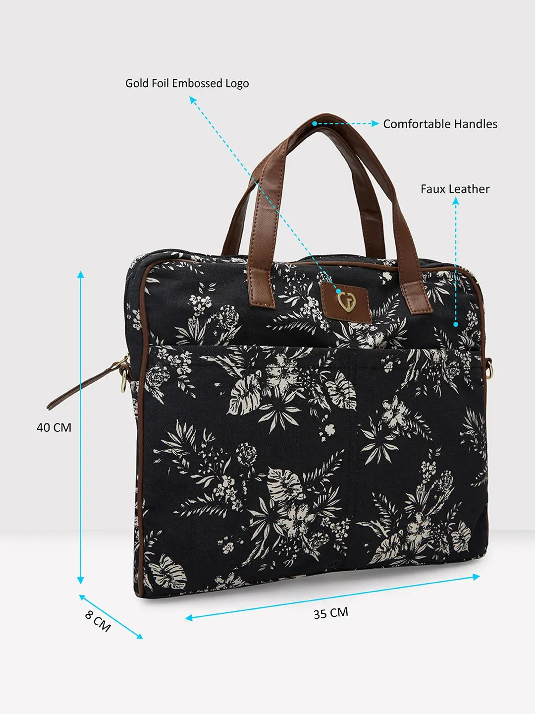 Caprese Kendall Laptop Bag Large