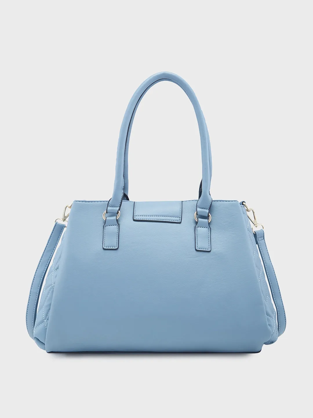 Caprese Sabrina Satchel Medium Powder Blue