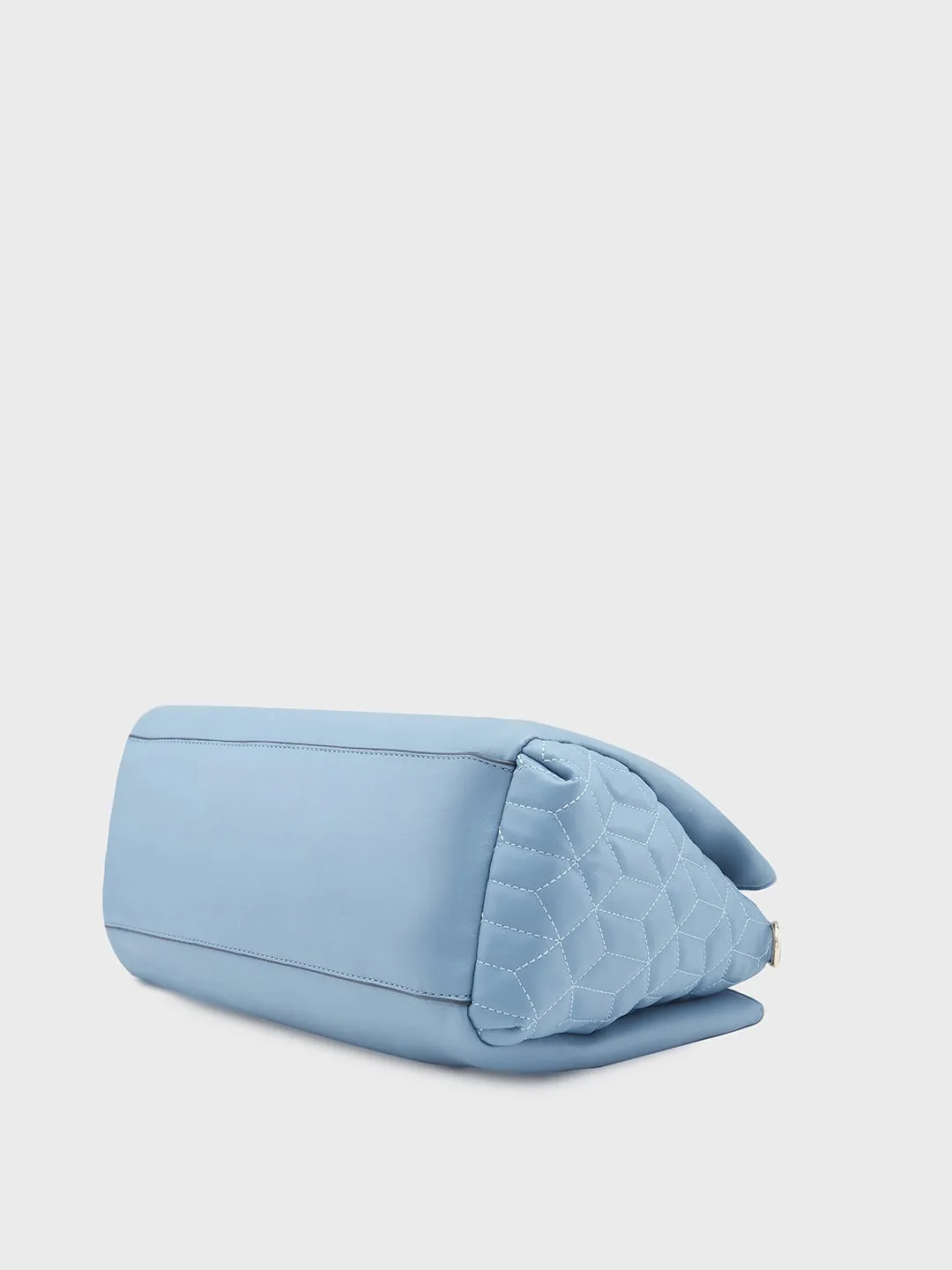 Caprese Sabrina Satchel Medium Powder Blue