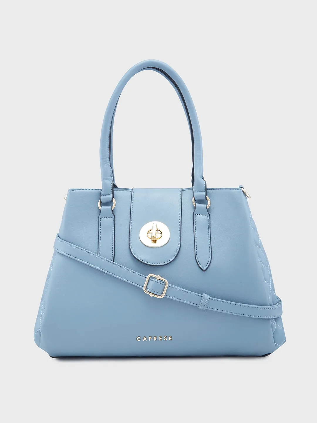 Caprese Sabrina Satchel Medium Powder Blue