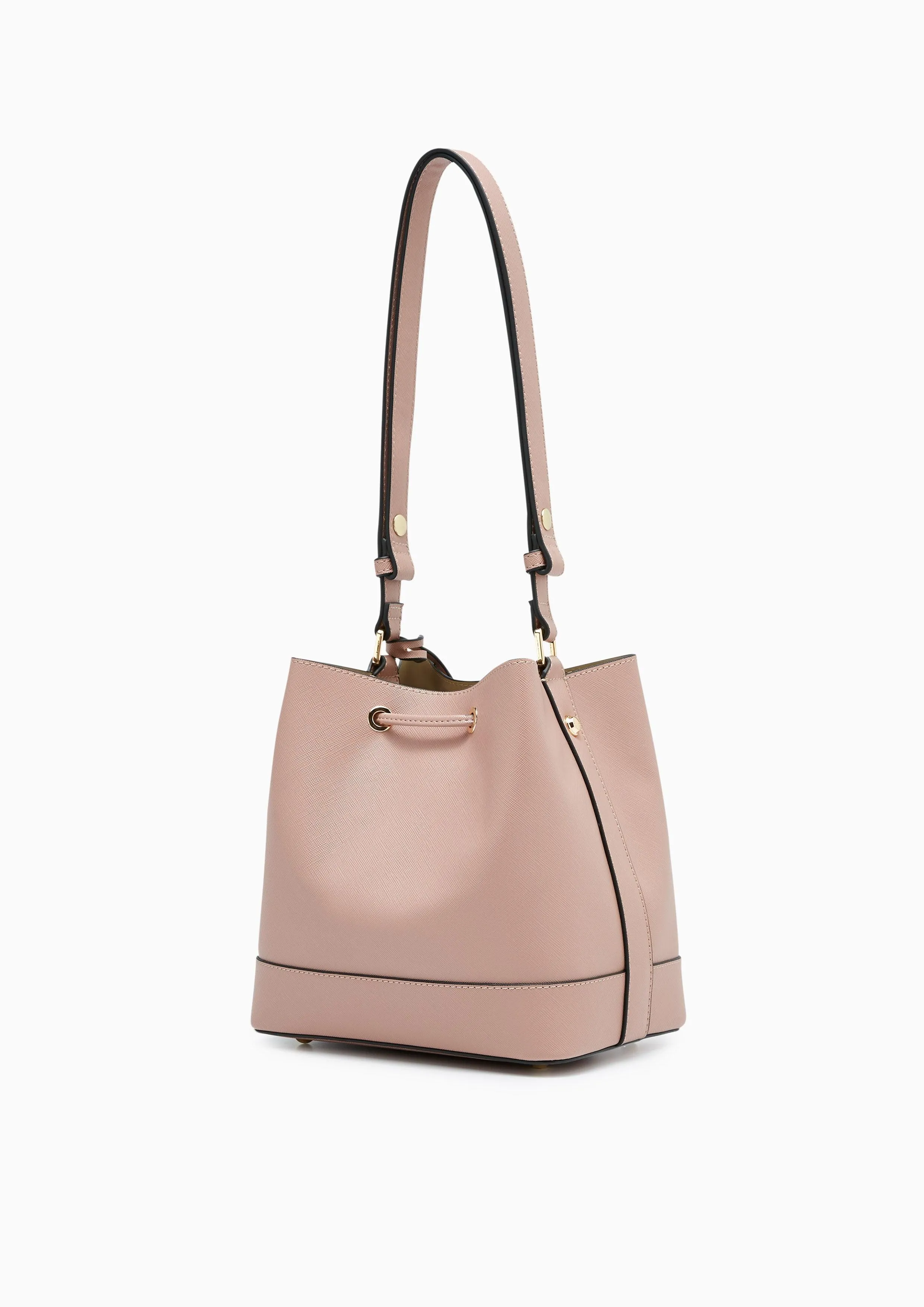 Carina Re-Edition Bucket Bag M Pink