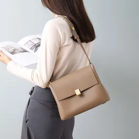 Christmas Gift Natural Genuine Leather Female Shoulder Bags 2021 Women's Brand Crossbody Purses And Handbags For Women Luxury Designer Handbag