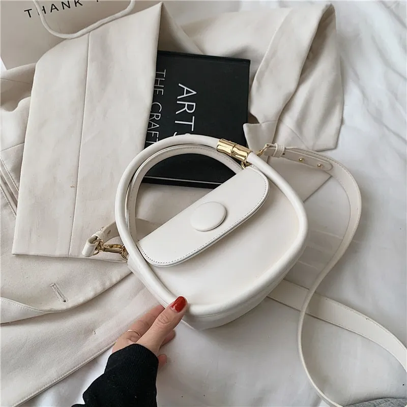 Christmas Gift Solid color Square Tote bag 2021 Summer New High-quality PU Leather Women's Designer Handbag Small Shoulder Messenger Bag Purses