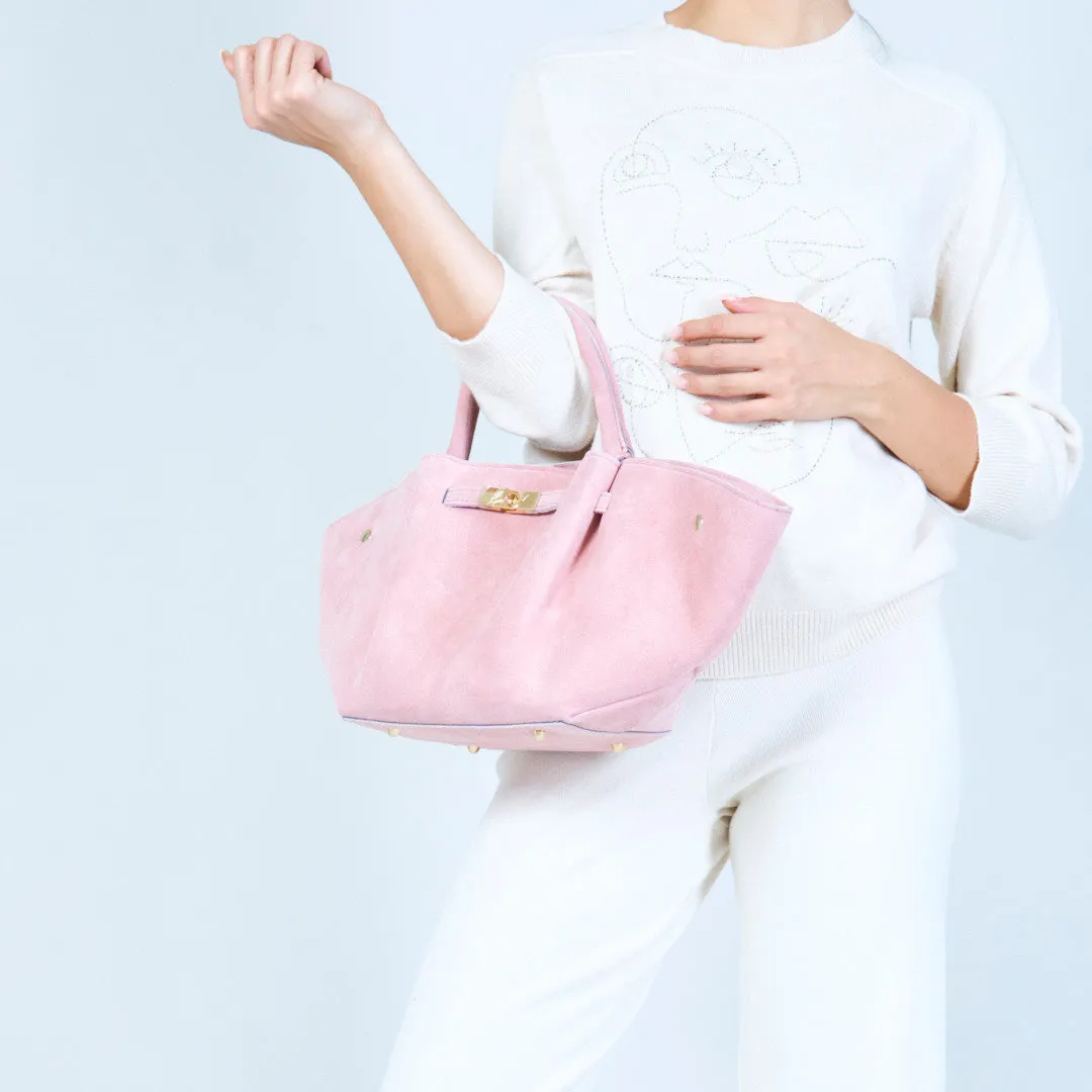 Elegant suede handbags wholesale