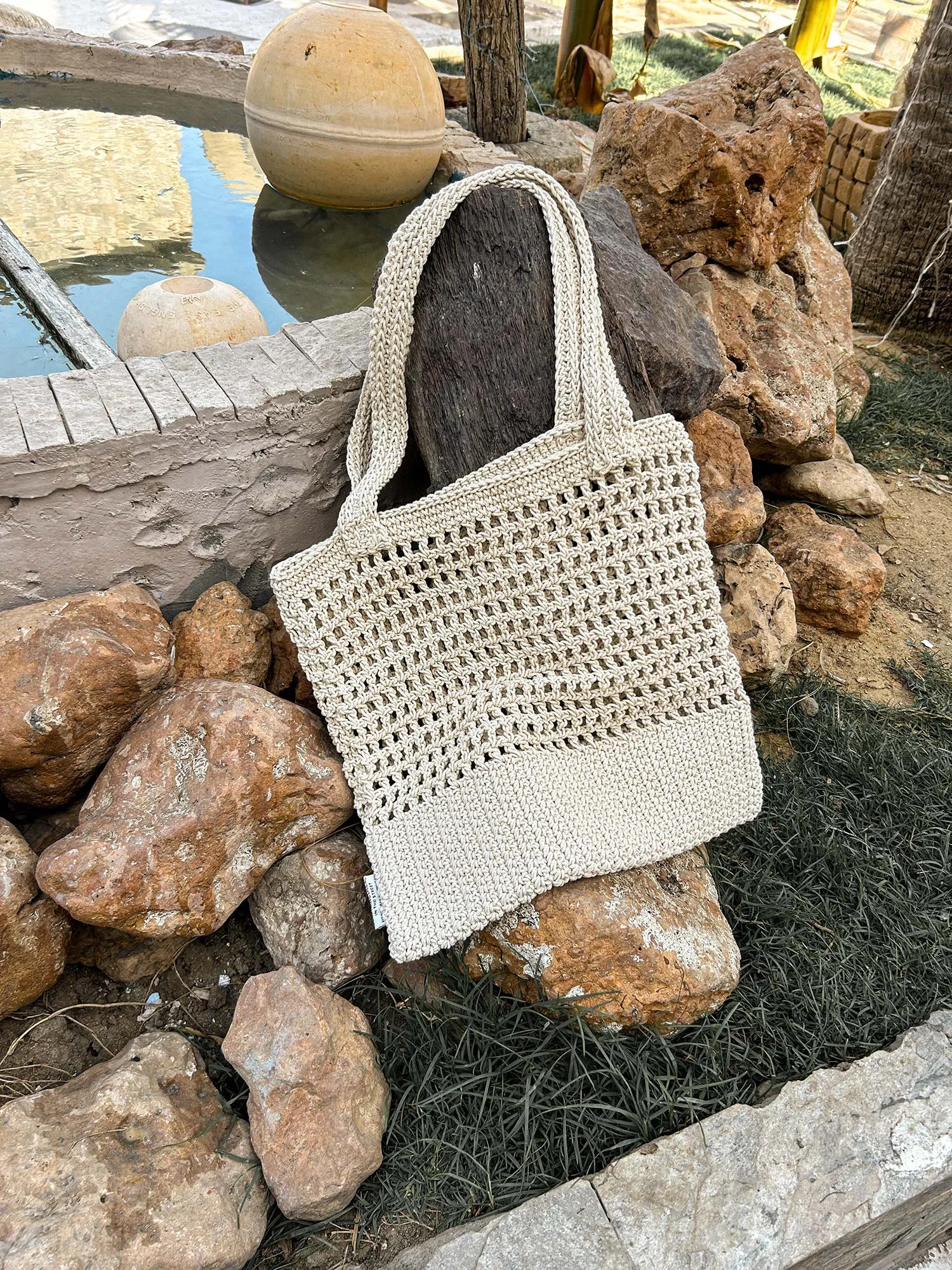 Handmade Crochet Bag - Helio