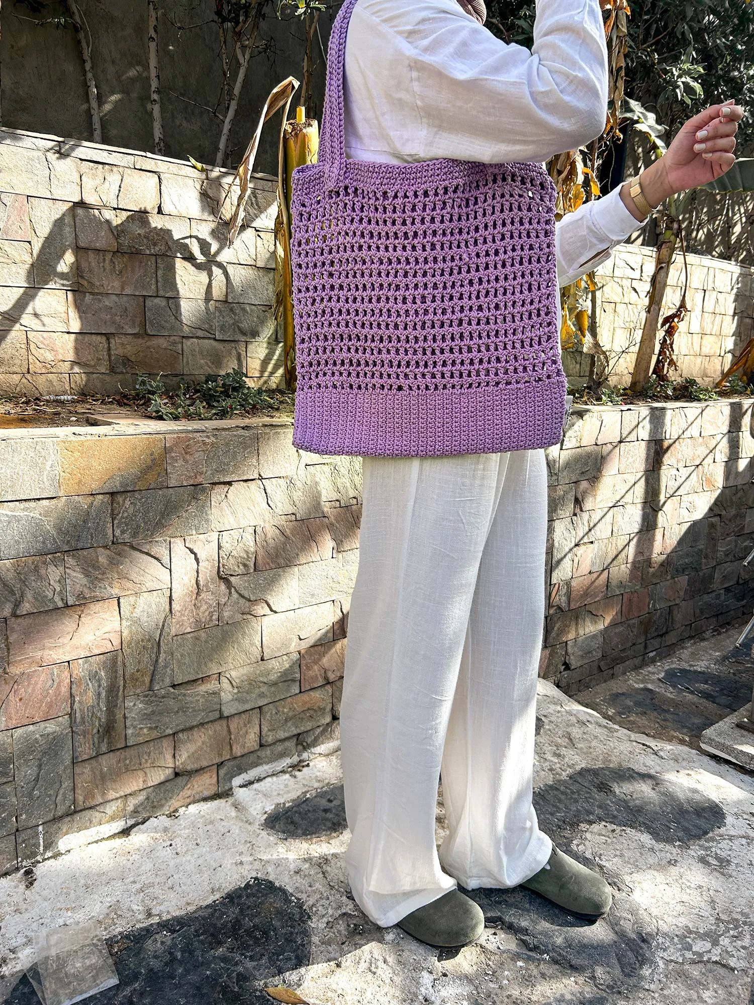 Handmade Crochet Bag - Helio