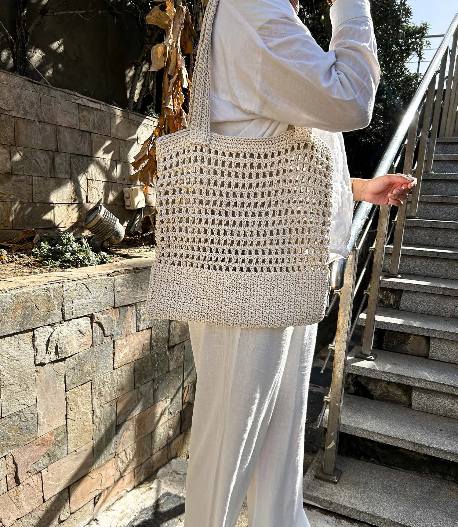 Handmade Crochet Bag - Helio