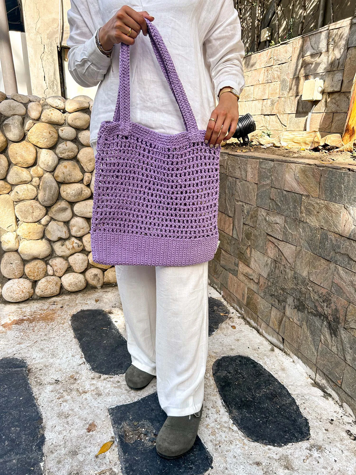 Handmade Crochet Bag - Helio