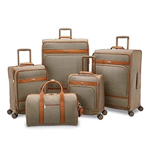 Hartmann Herringbone Deluxe Weekend Duffel, Terracotta
