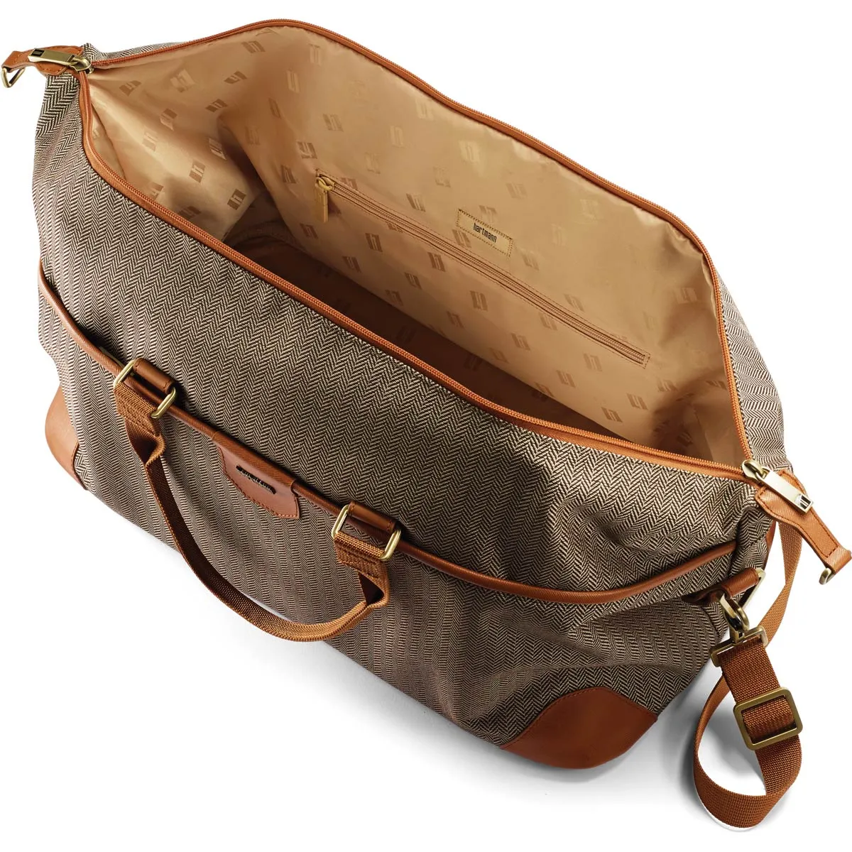 Hartmann Herringbone Luxe Weekend Duffel