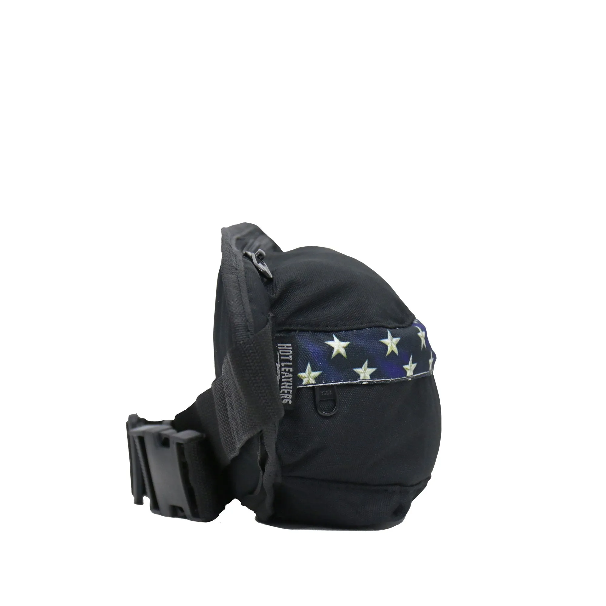 Hot Leathers Flag Strip Leather Belly Bag