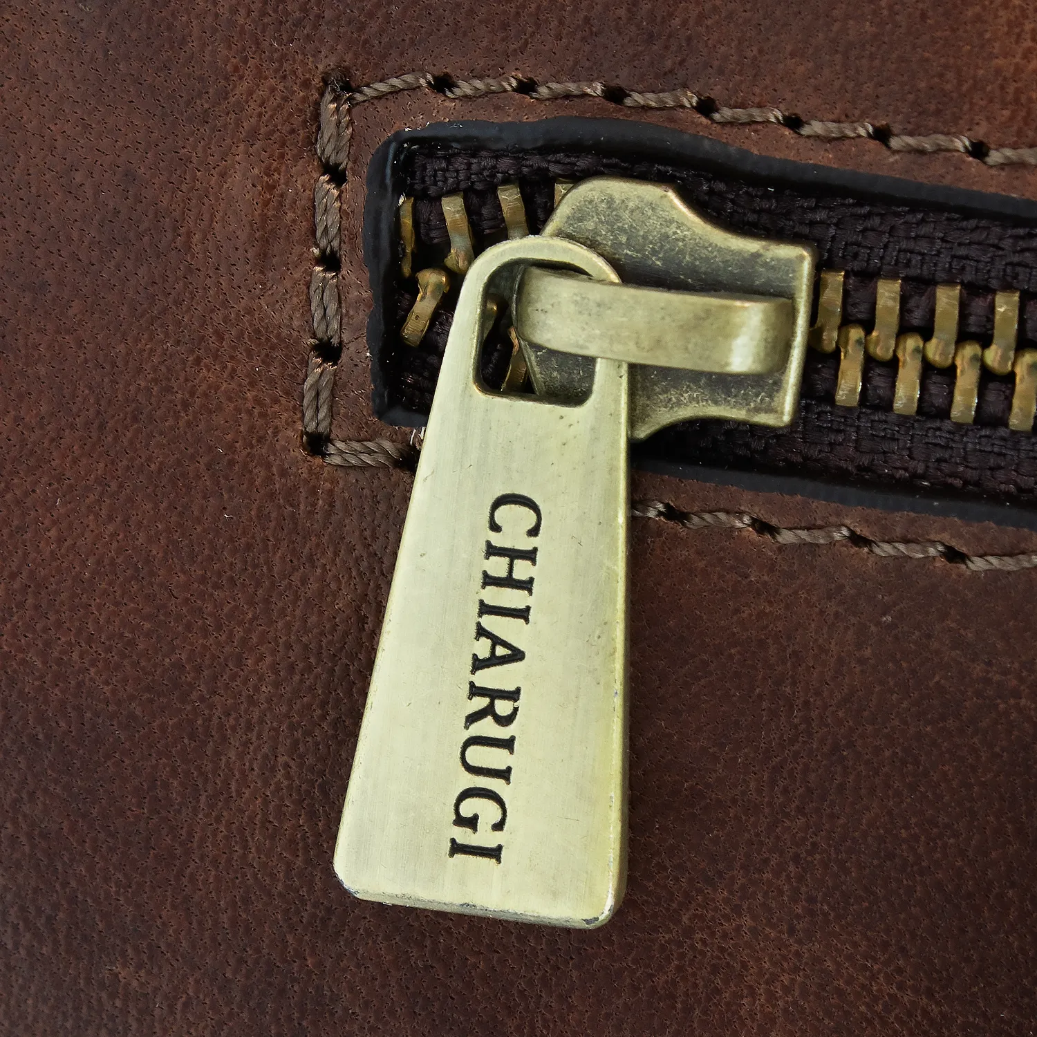 ITALIAN LEATHER ROLL-TOP BACKPACK