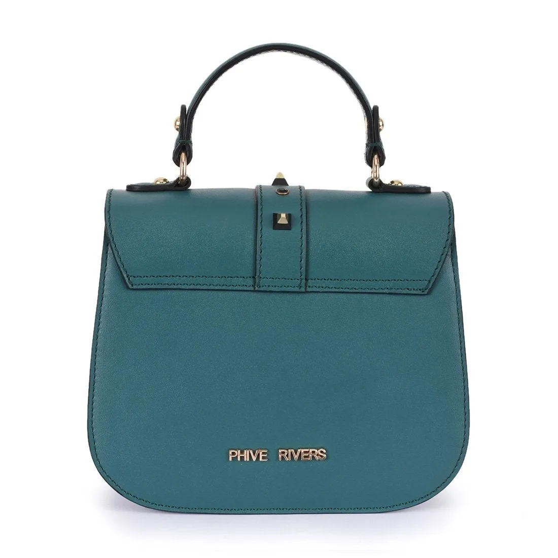 Leather Green Crossbody Bag