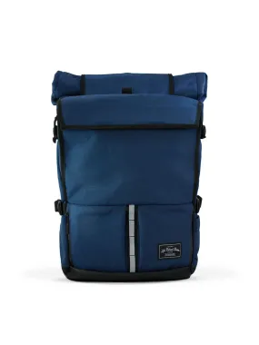 Life Behind Bars The Peloton Rolltop Backpack 30-42L Navy