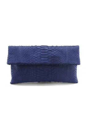 Mandalay Denim Foldover Clutch