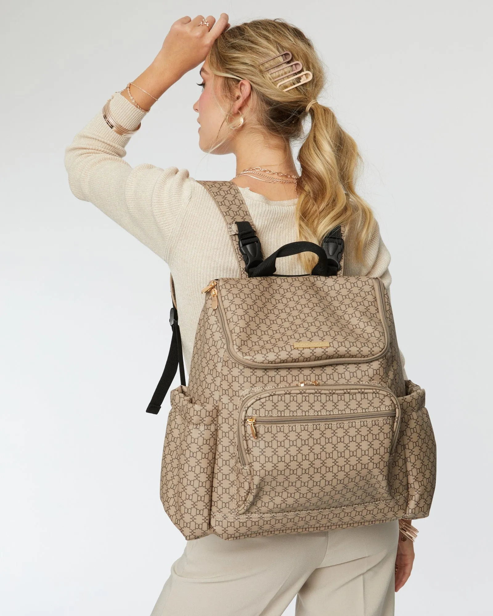 Monogram Baby Bag Backpack