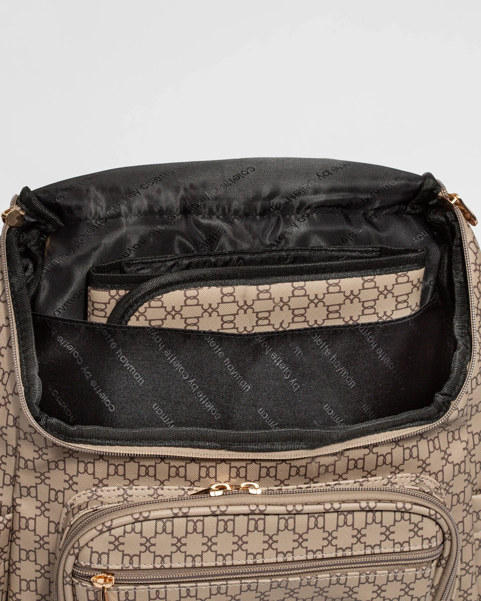 Monogram Baby Bag Backpack