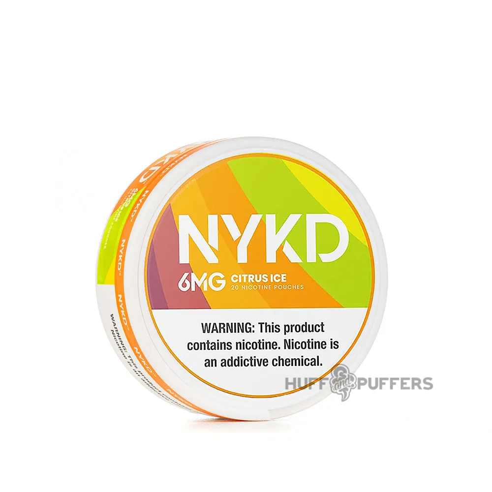 NYKD Nicotine Pouches - Citrus Ice