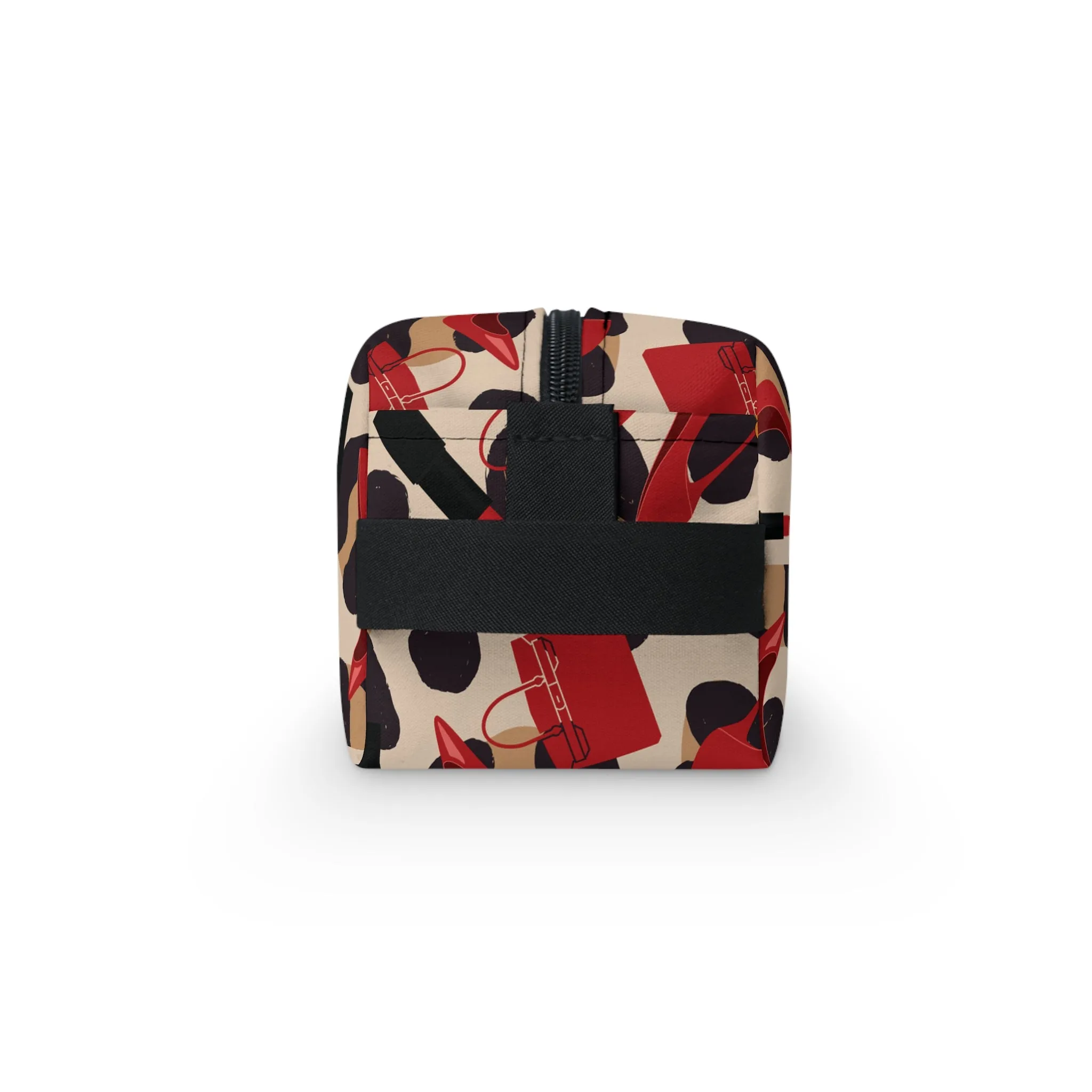 Red Leopard Toiletry Bag
