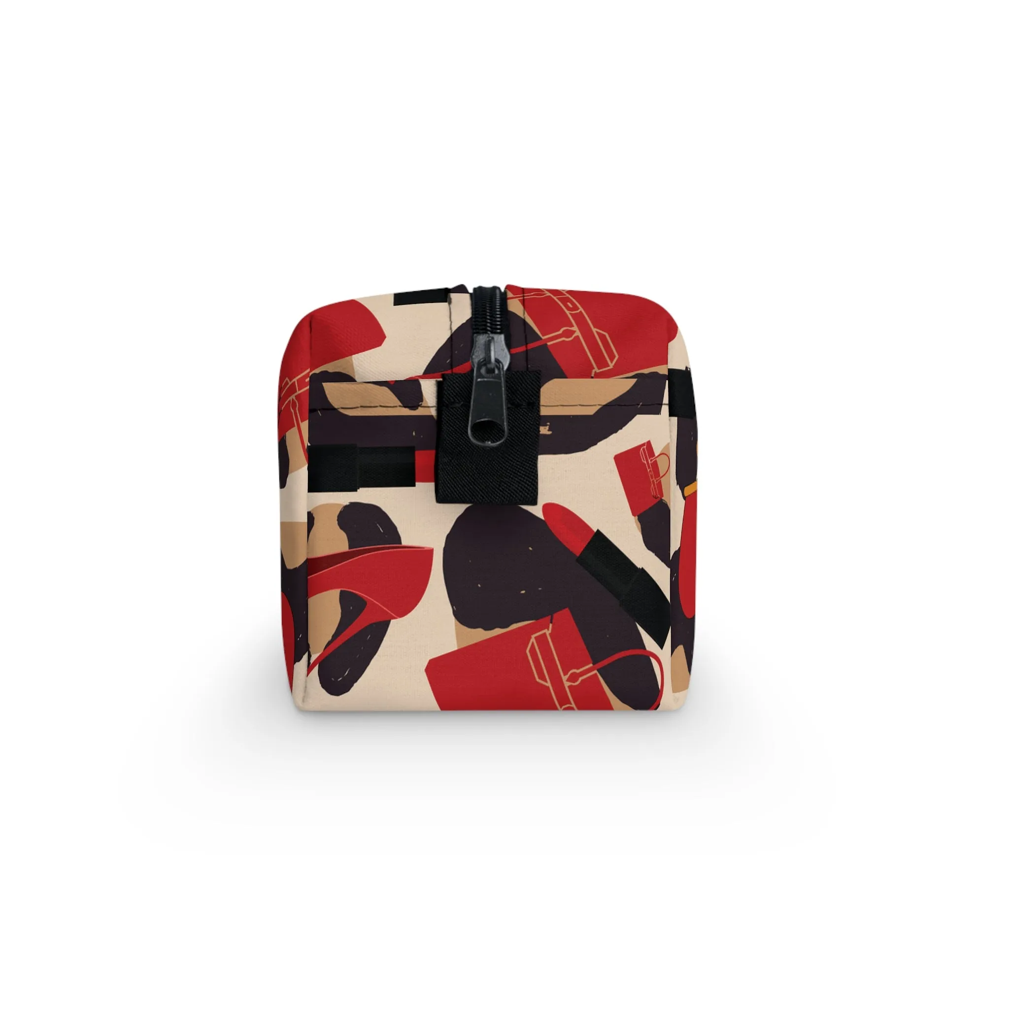 Red Leopard Toiletry Bag