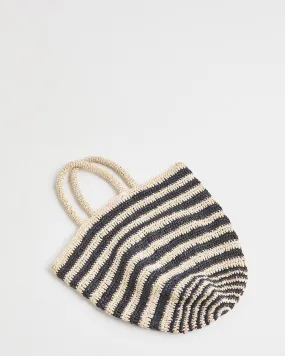 Riviera Raffia Stripe Tote