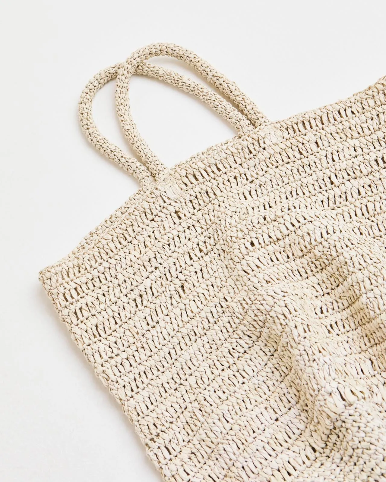 Riviera Raffia Tote