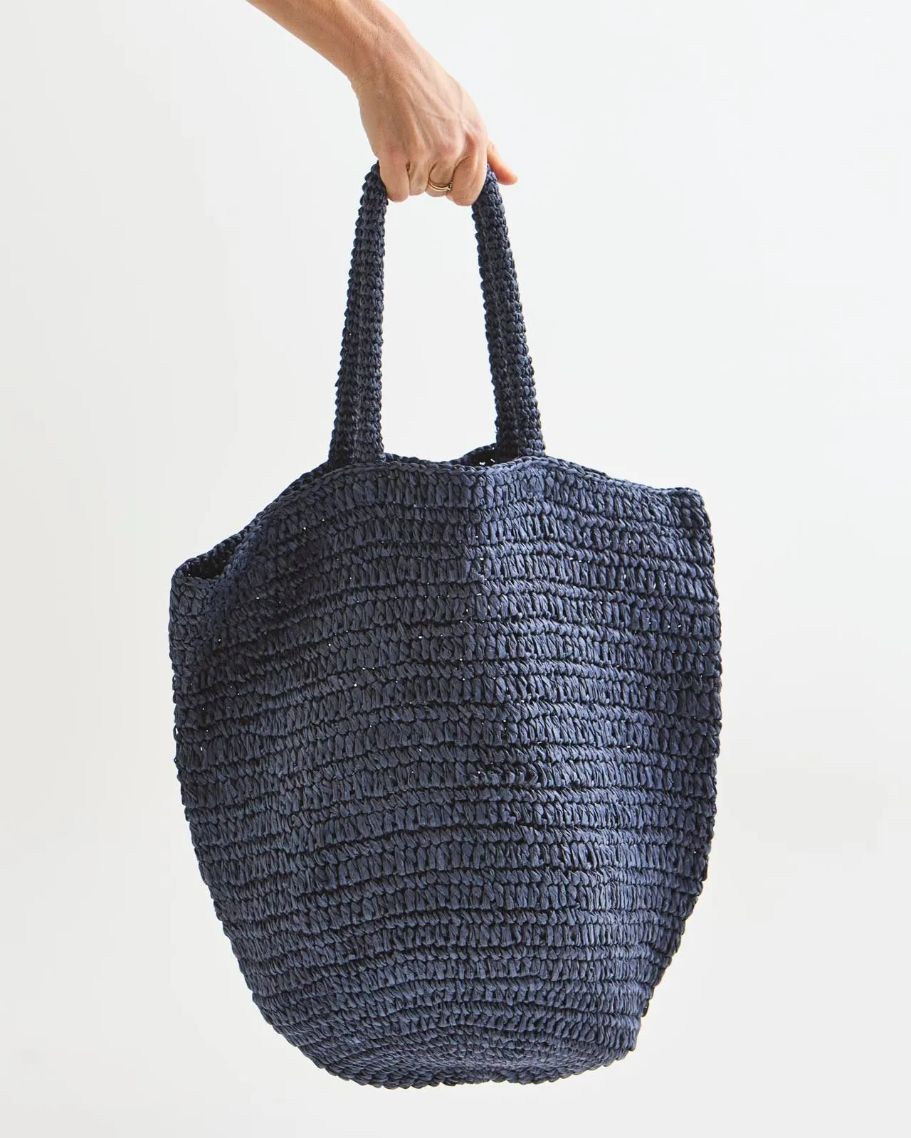 Riviera Raffia Tote