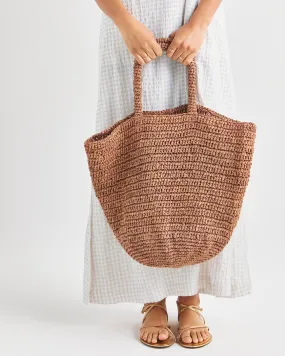 Riviera Raffia Tote