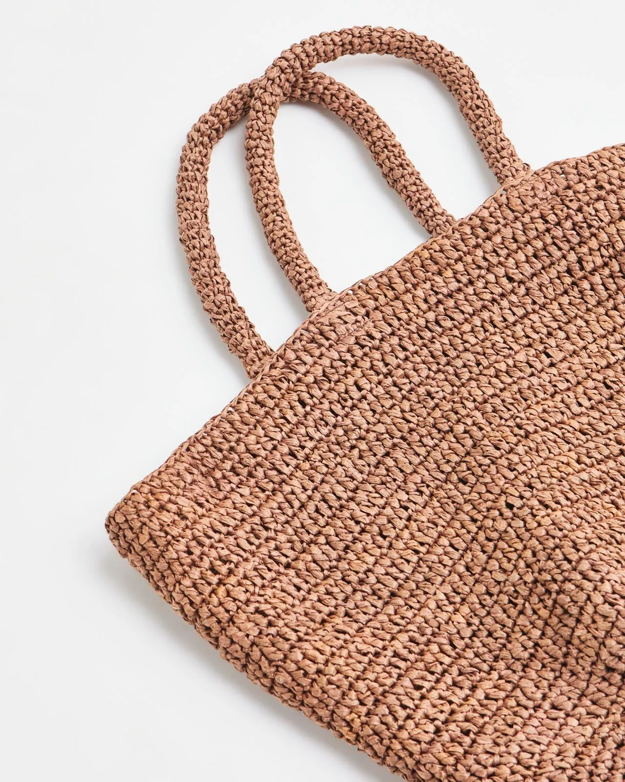 Riviera Raffia Tote