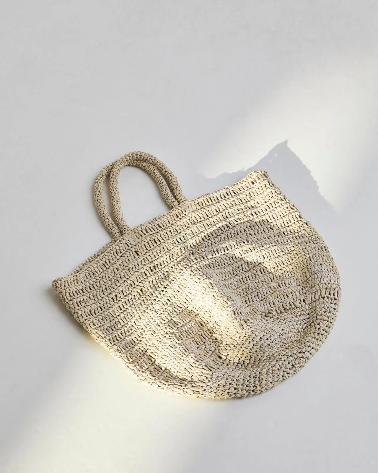 Riviera Raffia Tote