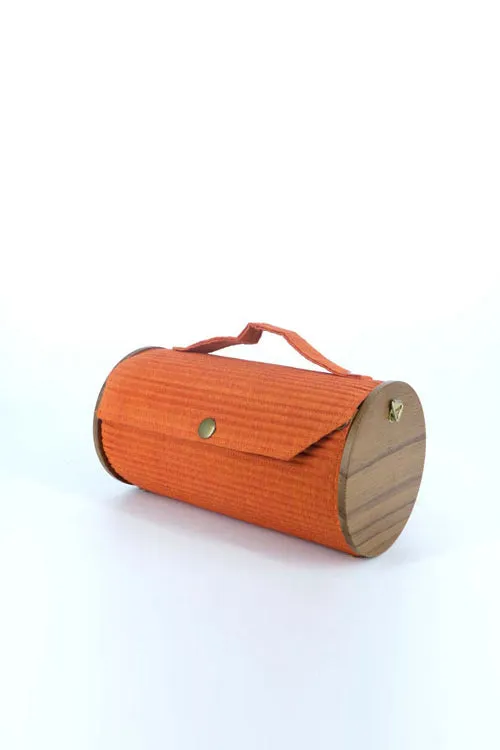 Saffron Sun Round Clutch
