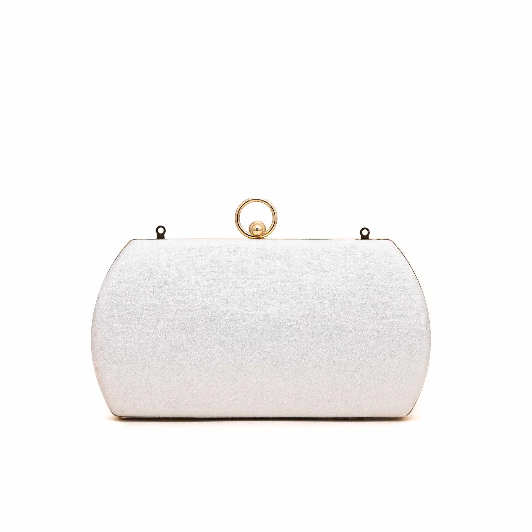Silver Fancy Clutch P15374