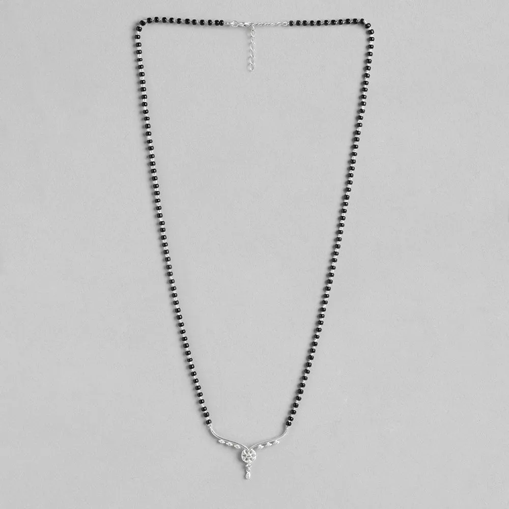 Silver Stylish mangalsutra