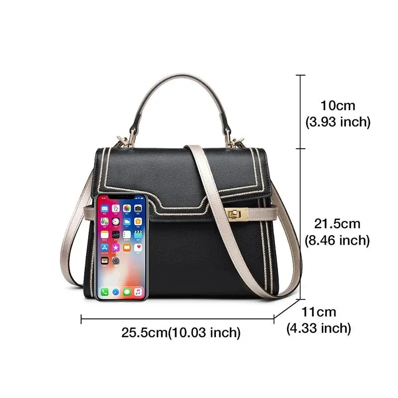Stylish Commute Flap Messenger Bag