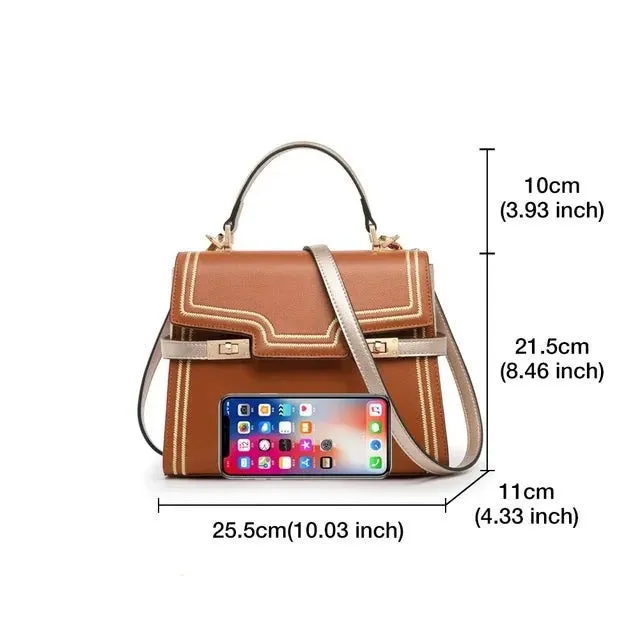Stylish Commute Flap Messenger Bag
