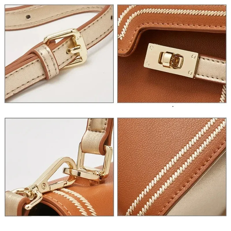 Stylish Commute Flap Messenger Bag