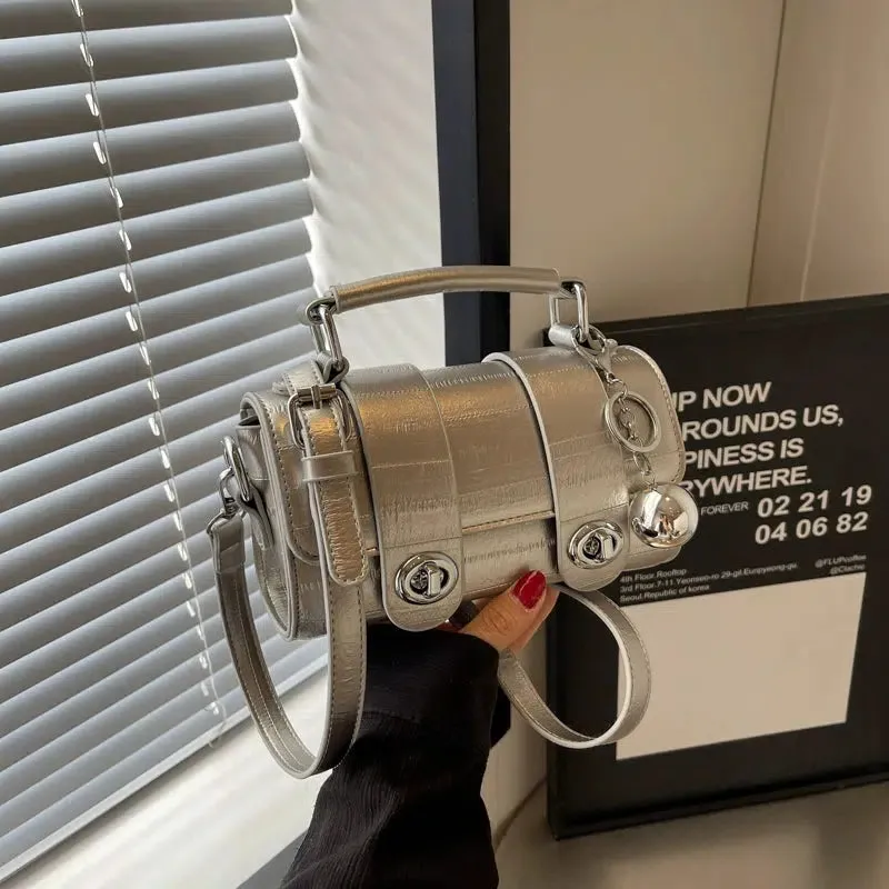 Stylish Miniature Barrel Bag