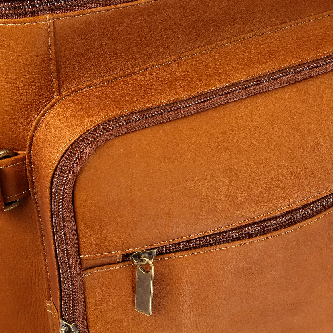 Top Load Leather Gear Backpack